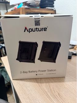 Aputure 2-Bay Battery Power Station (V-Mount)