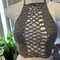 Crochet Halter Top
