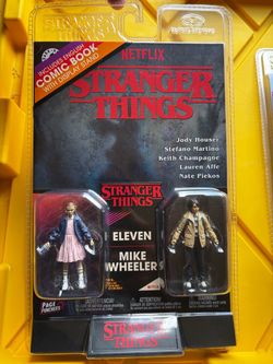 Stranger Things Eleven & Mike Wheeler Figure Set