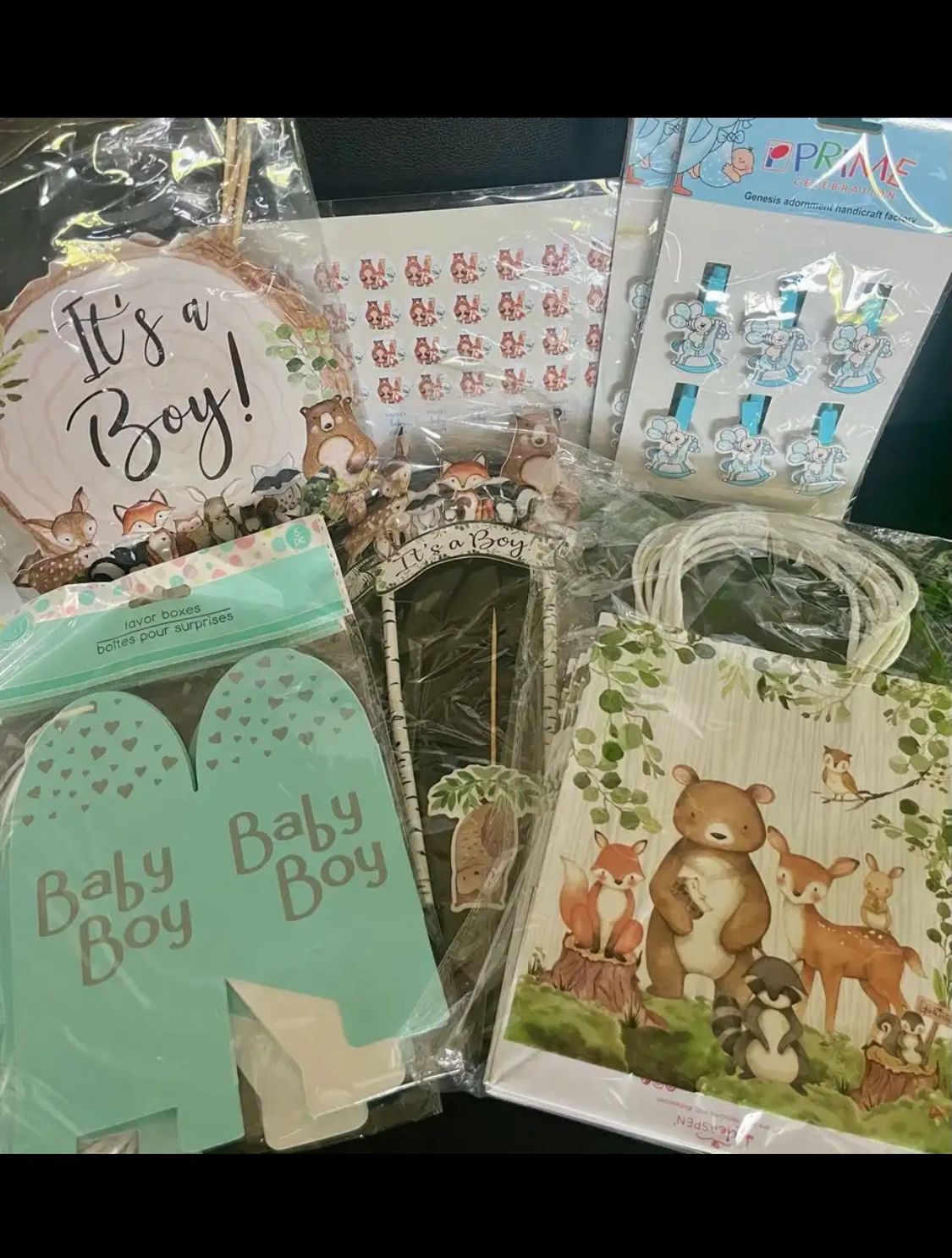 Baby Shower Decorations “Woodland Animals”