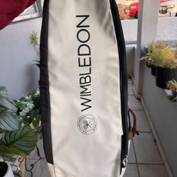 Babolat Court Backpack Wimbledon Official Championships Gray Green White NEW/Exc