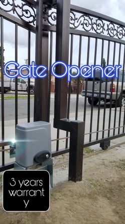 Gate opener new . Motor nuevo para puerta