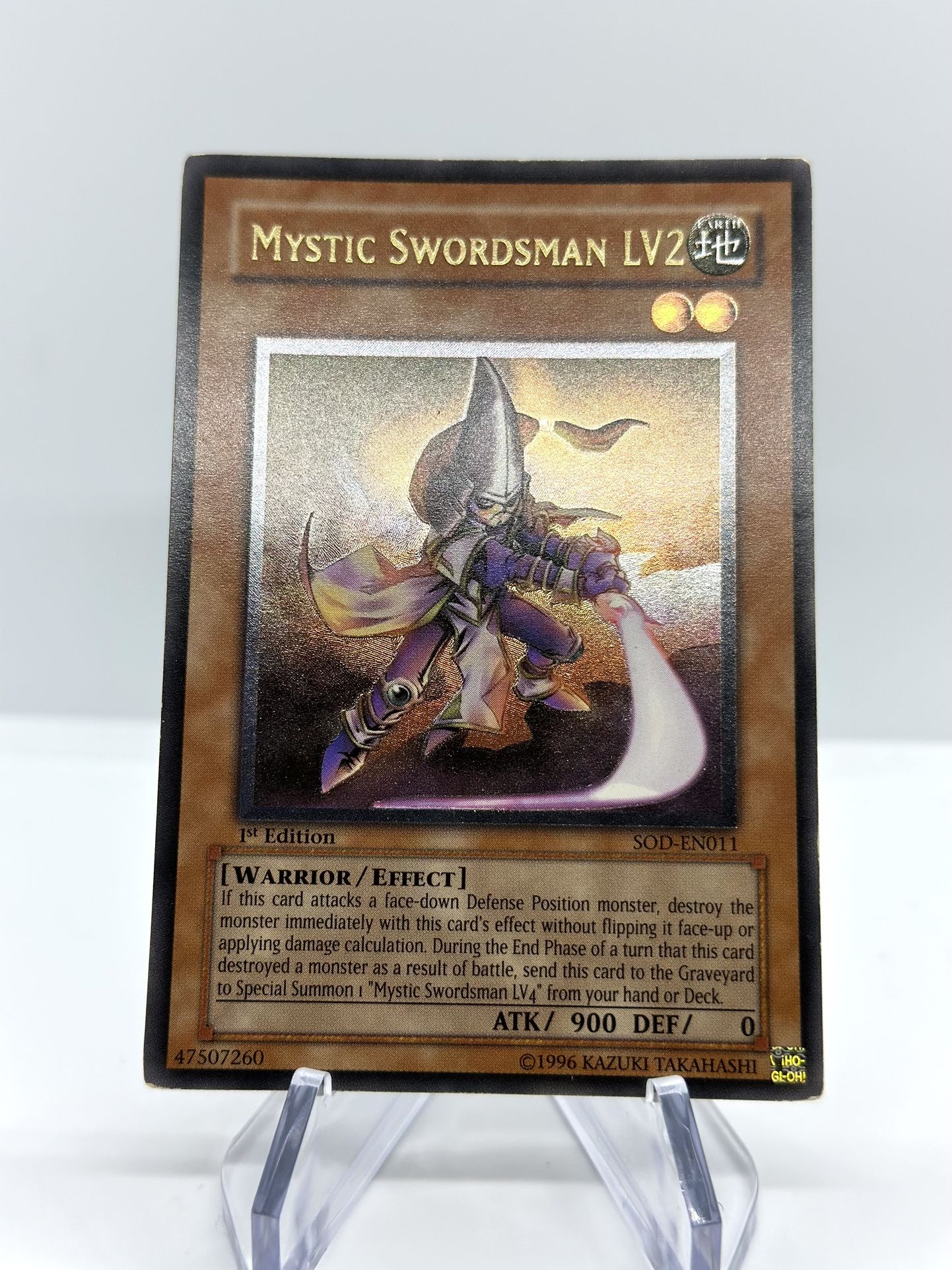 Mystic Swordsman LV2 - SOD-EN011 - 1St Edition - LP