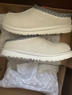 UGG Tasman Slippers Cream Suede