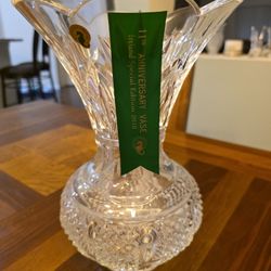 Waterford Crystal 11th Anniversary Vase