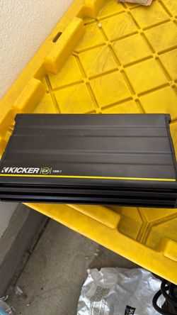 Kicker CX1200.1 Mono Car Amplifier