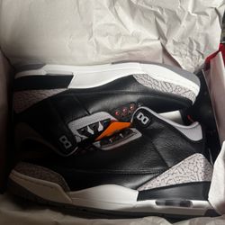 Jordan 3 Black Cements 