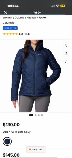 Columbia Navy Jacket XL size. Great used condition