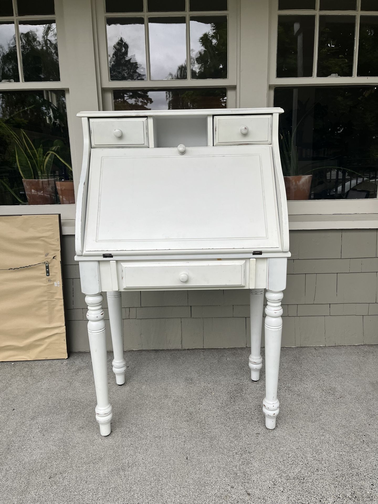 White Secretary desk
