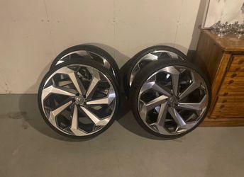 22 inch Toyota rims