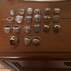 21 Awesome Rings I’ve Been Collecting For A Long Time $ 75 For All Of Them 