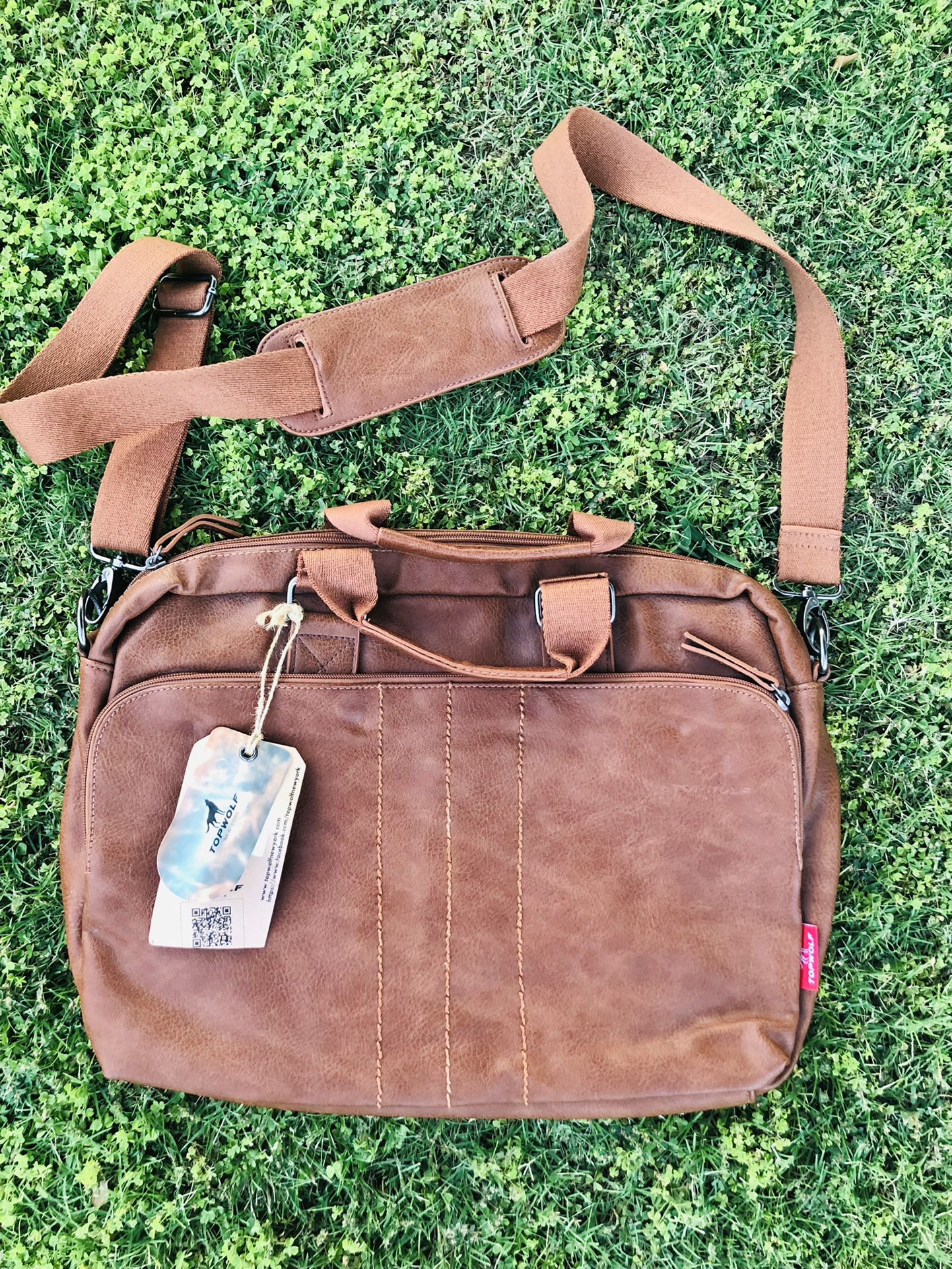 New  Topwolf New York Laptop Travel Shoulder Messenger Bag Handbag ⭐️ $40