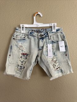 Rue 21 Distressed Shorts Denim Girls New