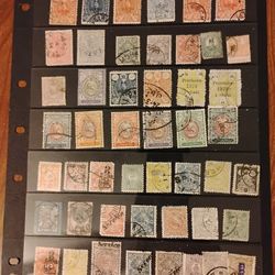 Iran Persia Qajar Vintage Old Stamps