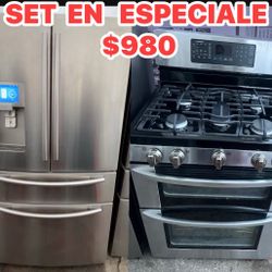 REFRIGERADOR Y ESTUFA EN BUENAS CON DICIONES CON 30 DÍAS DE GARANTÍAS 