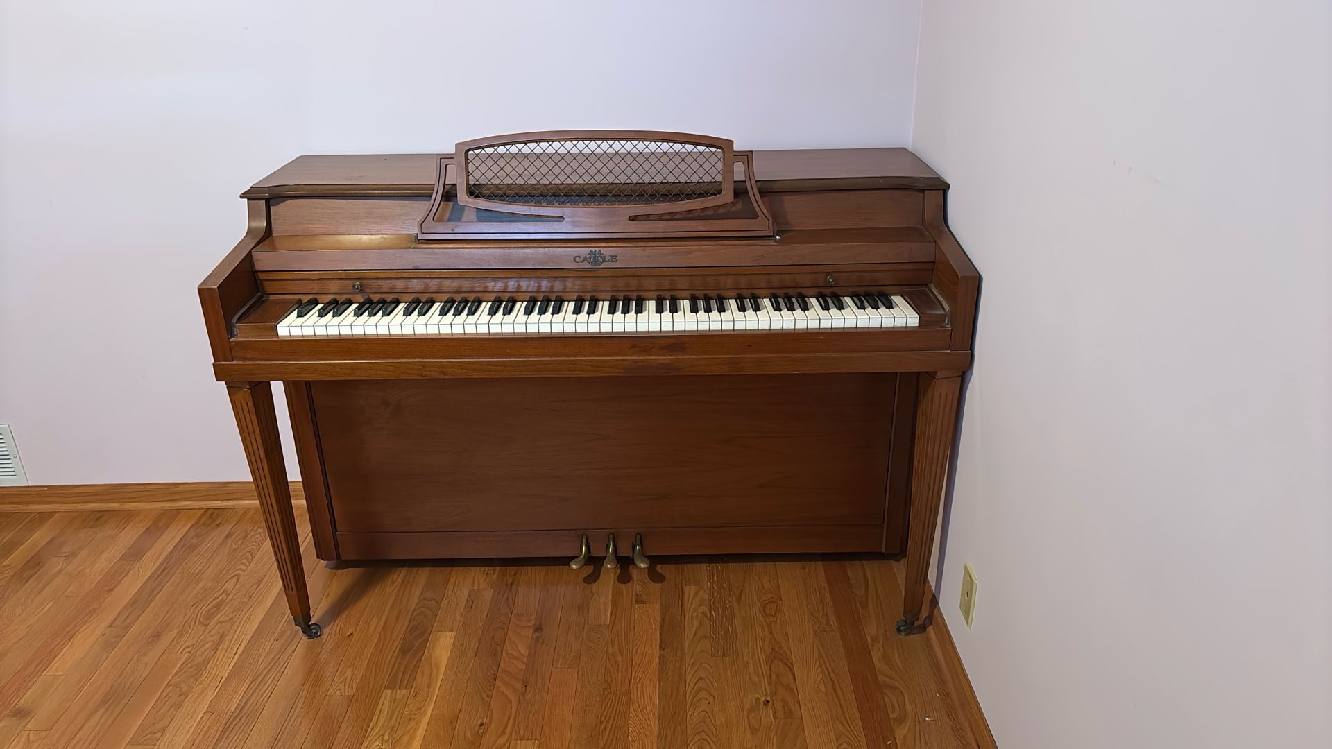Piano - “Cable” brand, Solid wood.