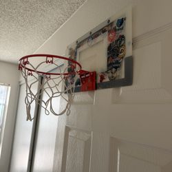 Mini Basketball hoop for over the door 