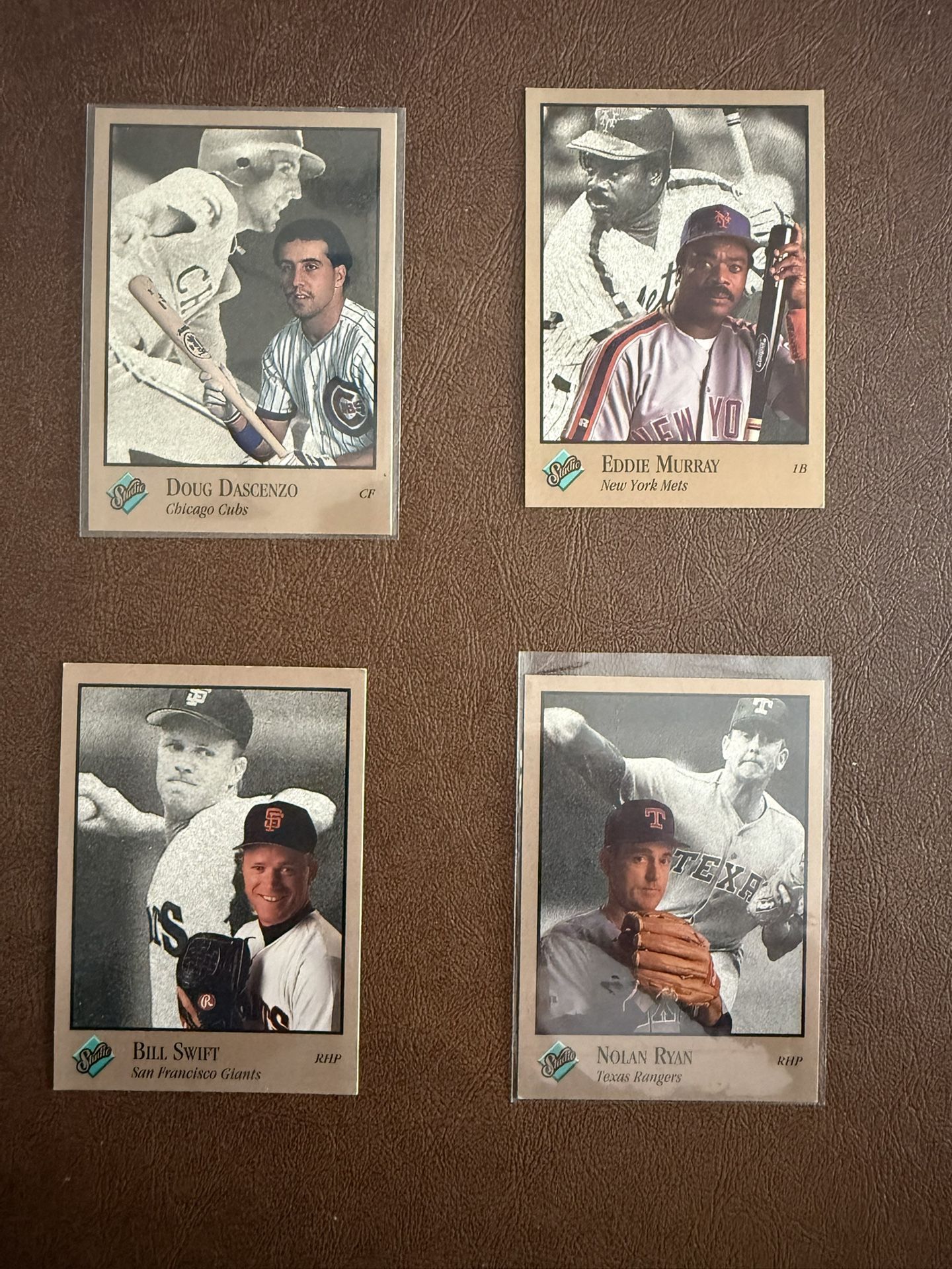 1992 Donruss Studio Baseball Complete Set 1-264 w/ Griffey Mattingly Puckett ++