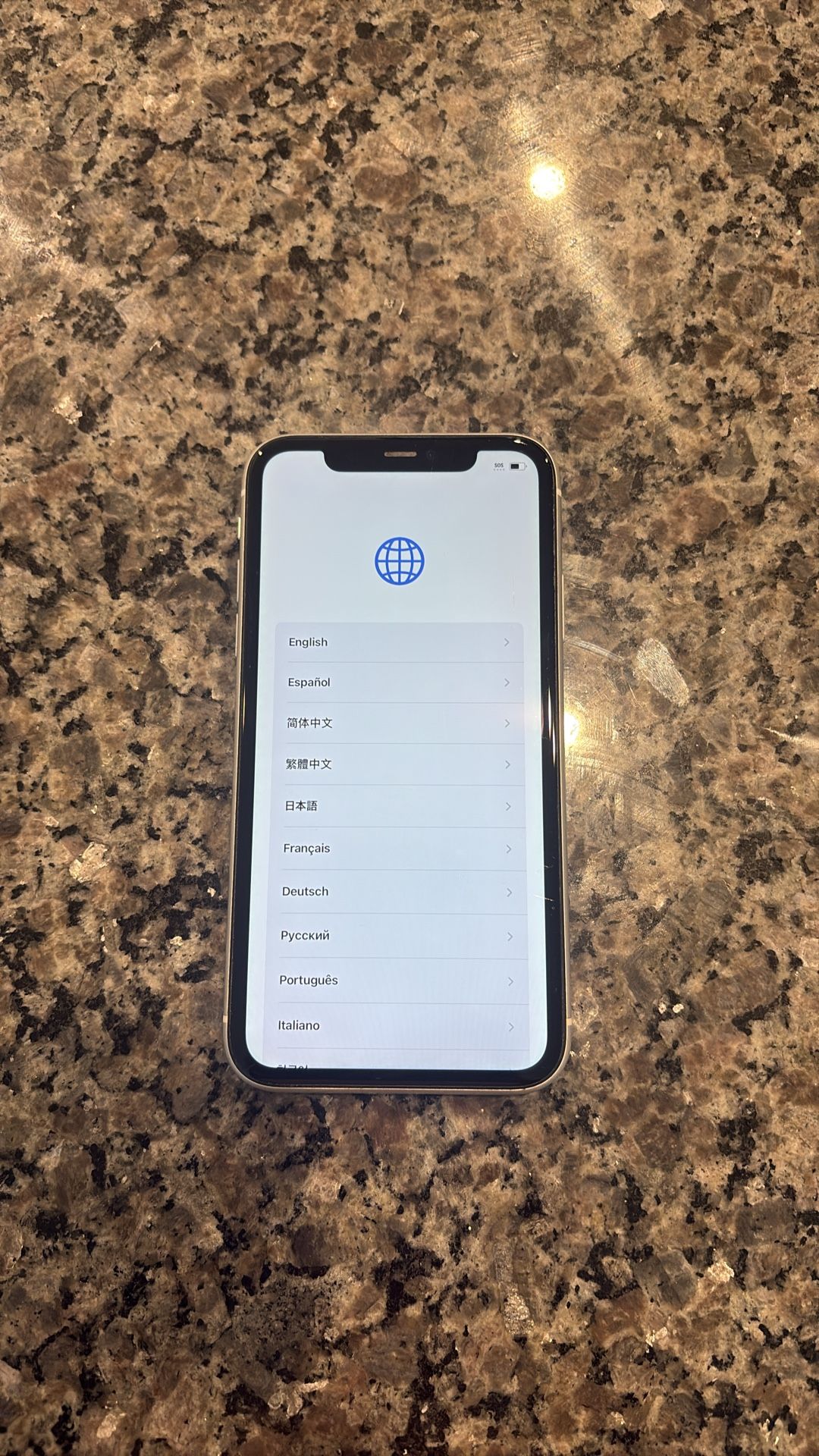 White IPhone 11