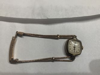 Antique Waltham Premier Ladies Wind Up Watch Runs !!!