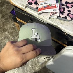 LA Dodgers Hat 4-1/4 