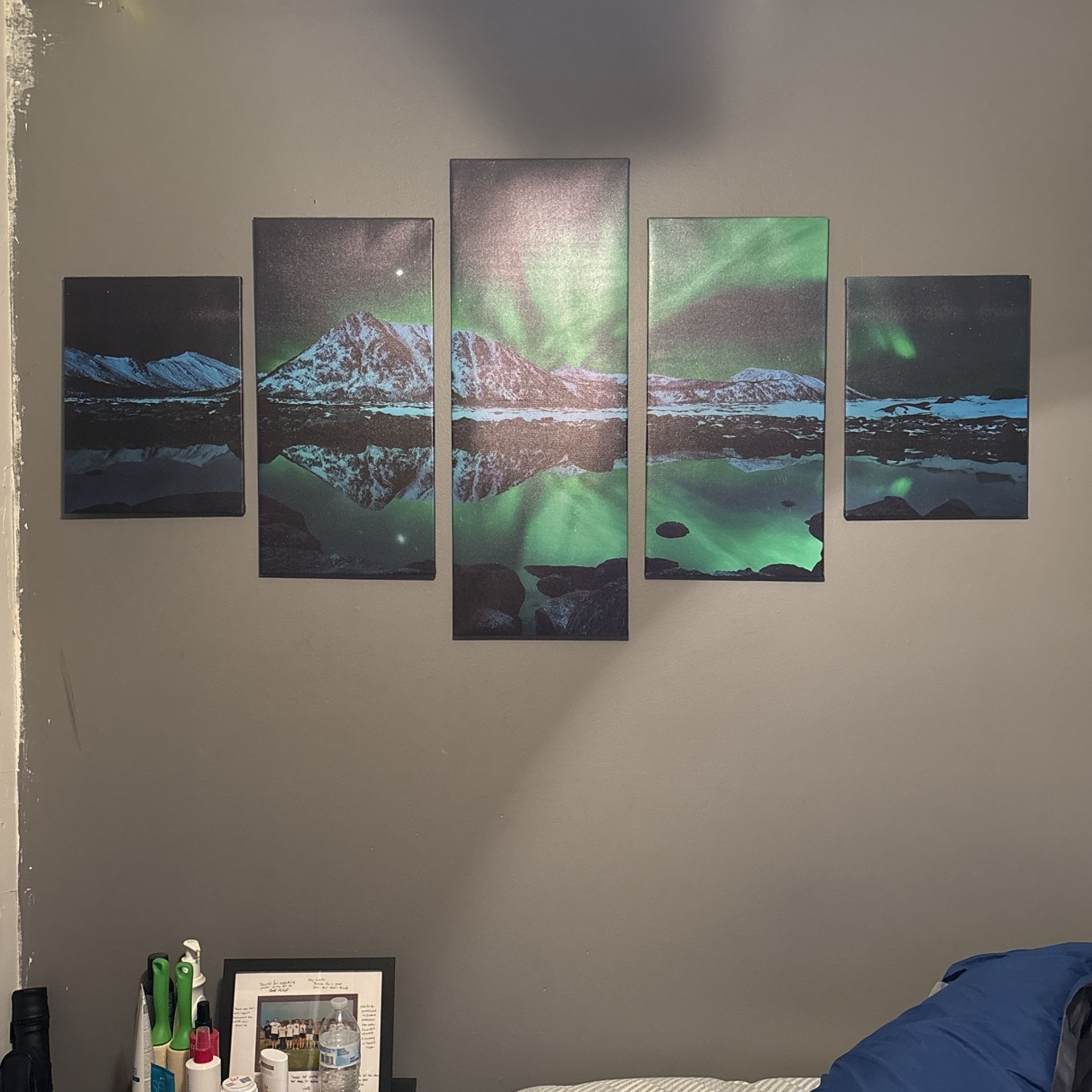 Northern Lights Paining  (5pc)