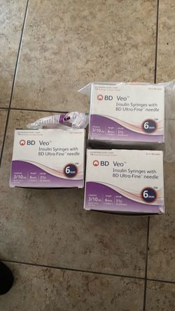 Insulin syringes with BD Ultra - Fine needle