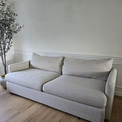 Crate Barrel Deep Lounge Sofa 