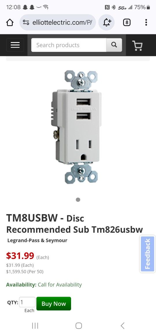 Legrand Receptacles Usb