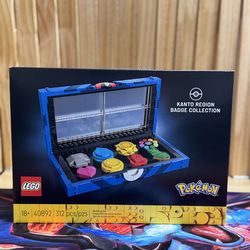 Kanto Region Badge Collection lego