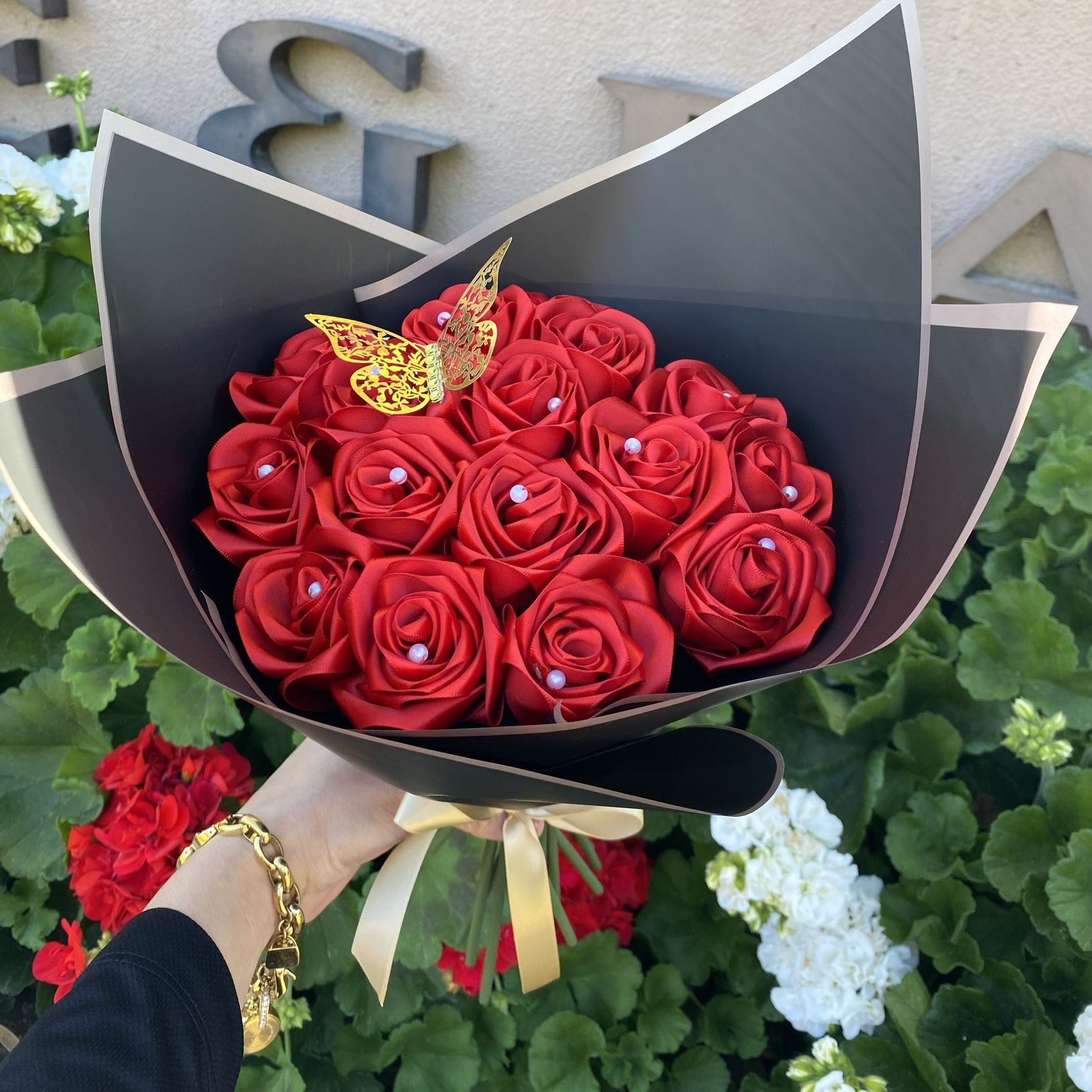 Ribbon Rose Bouquet for Sale in Sacaton, AZ - OfferUp