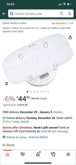 Health O Meter Baby Scale