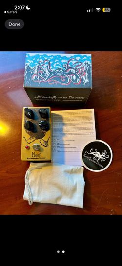 Earthquaker Devices EQD Hoof Like New Guitar pedal.