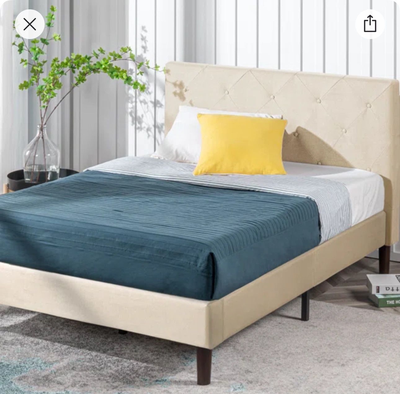 King Size Bed Frame And Headboard 