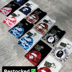 Bape Shirts Every Color Way Sizes S-M-L-XL