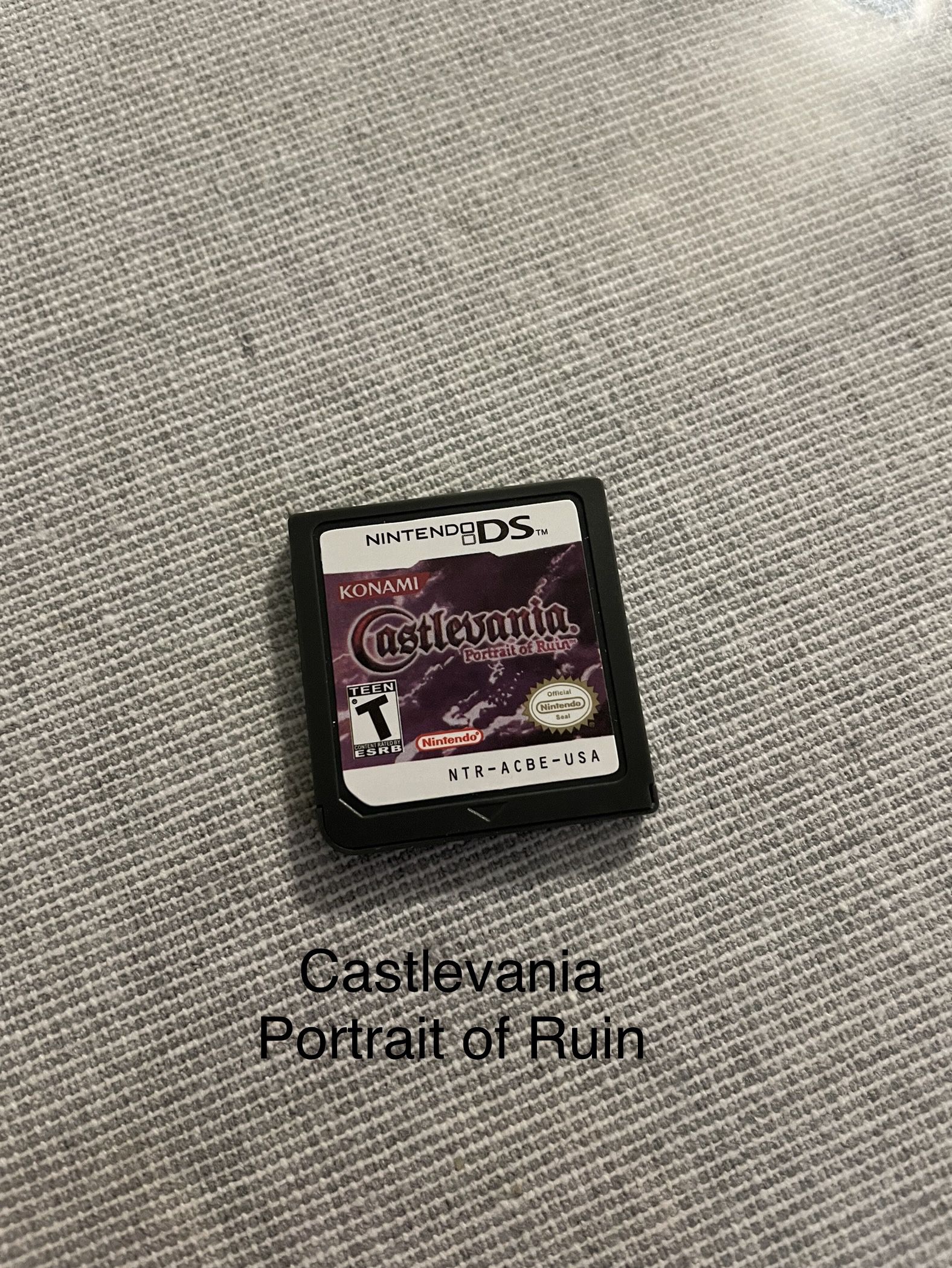 Castlevania  Portrait of Ruin For NINTENDO Ds, Ds Lite, 2 Ds, 3Ds 