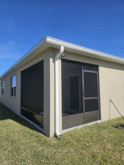 New Screen Porch And Lanai 