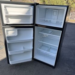 18 Cubic Stainless Steel Frigidaire Refrigerator Fridge With Freezer Free Local Delivery