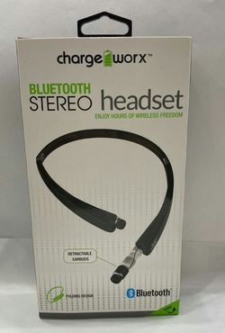 Charge Worx Bluetooth Stereo Headset CX9028