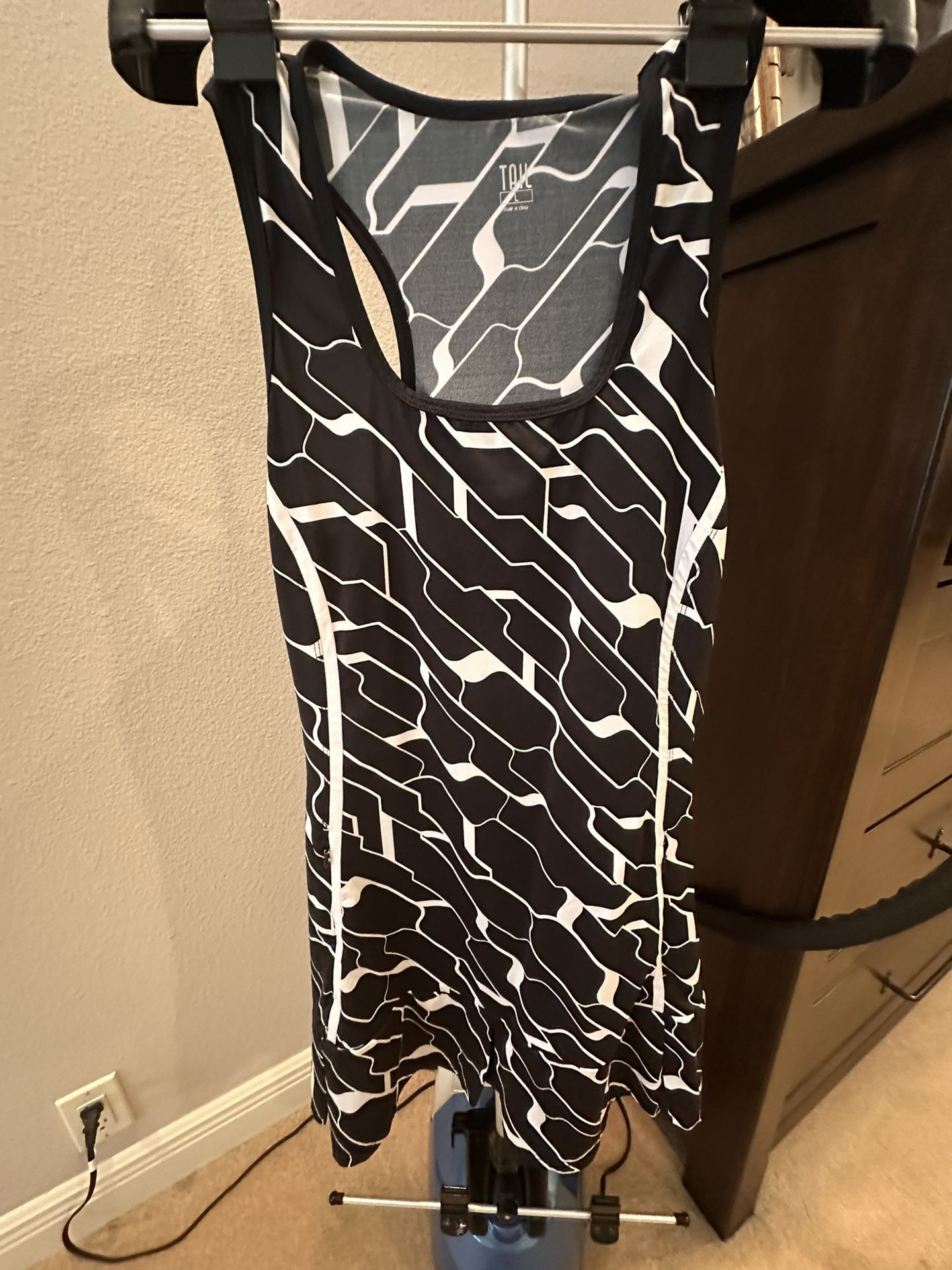 TAIL Tennis Dress - Black/White