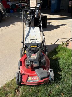 Toro recyclable lawnmower