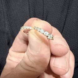 Options Of- 925 Silver Natural Diamond .7 Carat Hoops/coach Watch/single 925 Silver Natural .8 Stud/NEW RAYBAN WAYFAIRS/Hello Kitty Sorosky Bracelet