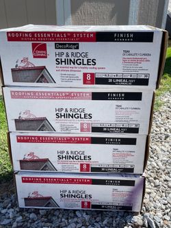 Hip & Ridge Shingles Brand New!
