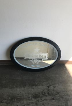 Heineken mirror sign