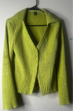 Green blouse