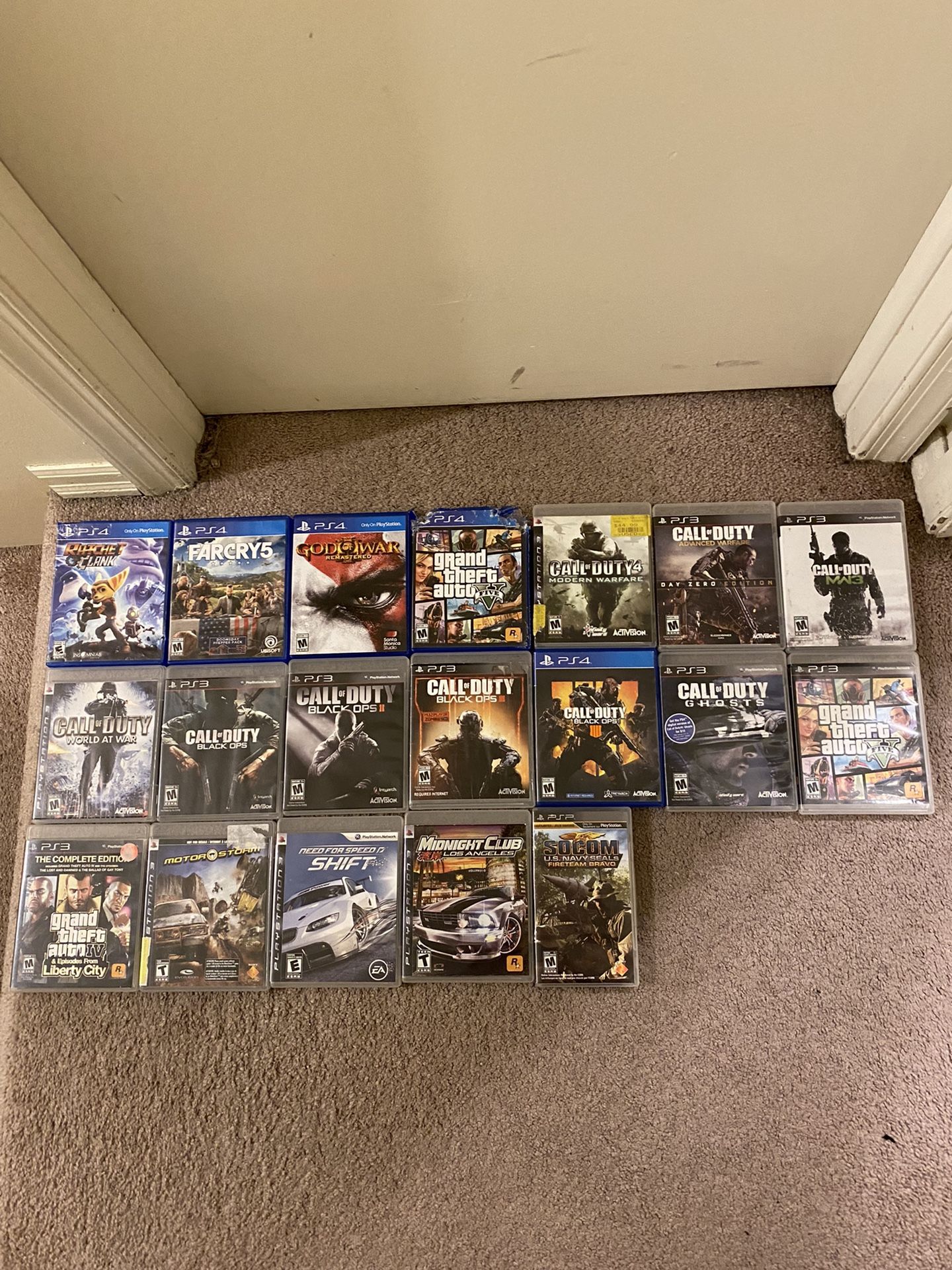 PlayStation Game Lot