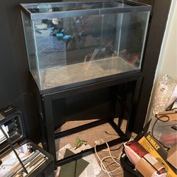 35 gallon fish tank with stand 