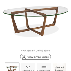 Room and Board Dunn Coffee Table