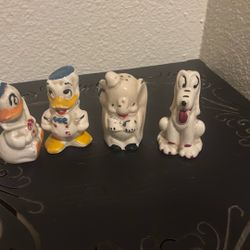 Vintage Disney salt and pepper shakers