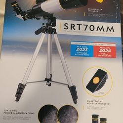 National Geographic STR 70MM telescope NIB